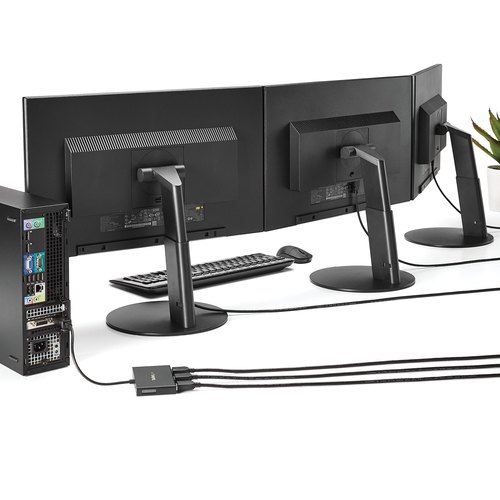 StarTech.com Multi monitor adapter en splitter Mini DisplayPort naar 3x HDMI MST Hub
