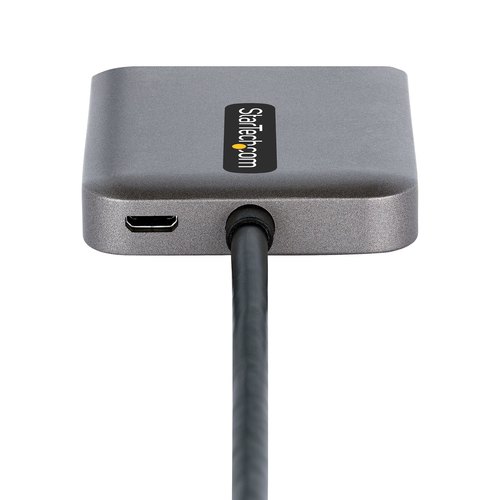 StarTech.com Displayport MST HUB, DP naar Dual HDMI 4K 60Hz, DisplayPort Multi Monitor Adapter met 30cm Kabel, DP 1.4 Multi Stream Transport Hub, DSC, HBR3, DP naar HDMI Splitter voor 2 Schermen