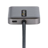 StarTech.com Displayport MST HUB, DP naar Dual HDMI 4K 60Hz, DisplayPort Multi Monitor Adapter met 30cm Kabel, DP 1.4 Multi Stream Transport Hub, DSC, HBR3, DP naar HDMI Splitter voor 2 Schermen