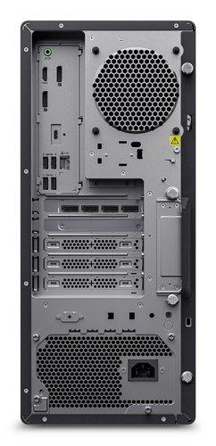 Lenovo ThinkStation P4 AMD Ryzen™ 7 PRO PRO 9745 32 GB DDR5-SDRAM 512 GB SSD NVIDIA RTX A1000 Windows 11 Pro Tower PC Zwart