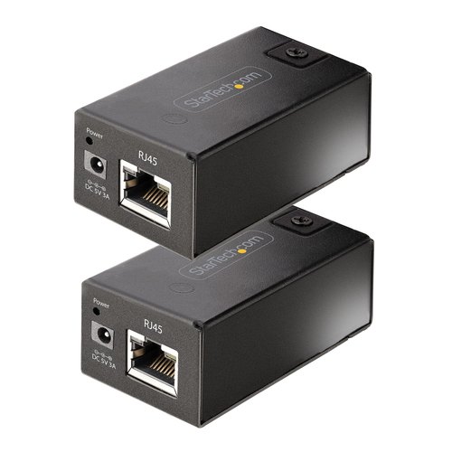 StarTech.com 150m USB 2.0 Extender over Cat5e/Cat6 Ethernet Kabel, Externe Voeding, USB Extender via RJ45/Netwerk Kabel, USB Over UTP Extender/Adapter, USB over Netwerk Verlenger