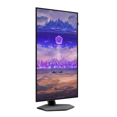 AOC AGON PRO AGP277QKDC computer monitor 67,3 cm (26.5") 2560 x 1440 Pixels Quad HD OLED Grijs