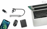 i-tec USB-C/USB-A Metal HUB 1x USB 3.0 + 3x USB 2.0