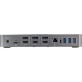 StarTech.com USB-C & USB-A Dock - Hybride Universeel Triple Monitor Laptop Docking Station DisplayPort & HDMI 4K 60Hz - 85W Power Delivery, 6x USB Hub, GbE, Audio - USB 3.1 Gen 2 10Gbps