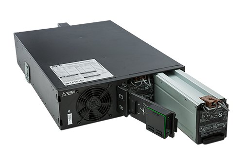APC Smart-UPS On-Line SRT5KRMXLW-HW - 5kW/VA, hardwire 1 fase uitgang, rackmountable, Embedded NMC, 208V/230V