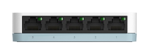 D-Link DGS-1005D/E netwerk-switch Unmanaged L2 Gigabit Ethernet (10/100/1000) Wit
