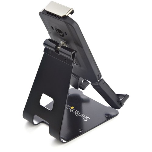 StarTech.com Beveiligde Tabletstandaard met K-Slot Kabelslot - Vergendelbare Tablethouder voor 7.9"-13" Tablets - Universele Verstelbare Tabletsteun voor Bureau - Anti-diefstal Tabel Stand