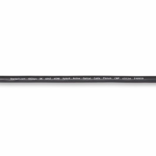 StarTech.com 9,1m Hybride Actieve Optische HDMI 2.1 Kabel (AOC), CMP, Plenum Rated, 8K Ultra High Speed HDMI 2.1/2.0 Optische Kabel, 48Gbps, 8K 60Hz/4K 120Hz, HDR10+/FRL/TMDS/eARC