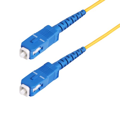 StarTech.com 30m SC naar SC (UPC) OS2 Single Mode Simplex Glasvezel Kabel, 9/125µm, Laser Optimized, 40G/100G, Flexibel Buigen, Low Insertion Loss, LSZH Fiber Patchkabel