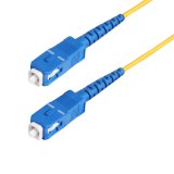 StarTech.com 30m SC naar SC (UPC) OS2 Single Mode Simplex Glasvezel Kabel, 9/125µm, Laser Optimized, 40G/100G, Flexibel Buigen, Low Insertion Loss, LSZH Fiber Patchkabel