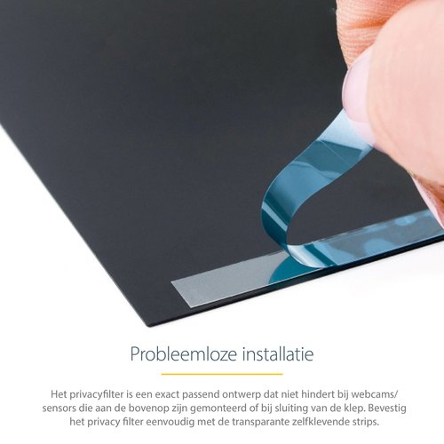 StarTech.com 14-inch MacBook Pro M1 M2 M3 M4 Flip-Over Laptop Privacy Filter, Blauw Licht Filter, Dubbelzijdig, Anti-Reflectie Mat of Glanzend