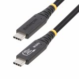 StarTech.com 50cm USB4 Kabel, USB-IF Gecertificeerde USB Type-C Kabel, 40Gbps, 240W Power Delivery PD 3.1 EPR, 8K 60Hz, USB-C Data/Laad Kabel, Compatibel met Thunderbolt/USB 3.2 Poorten