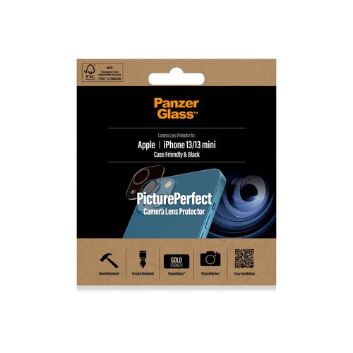 PanzerGlass ® PicturePerfect Camera Lens Protector iPhone 13 | Mini Doorzichtige schermbeschermer Apple 1 stuk(s)