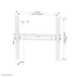 Neomounts WL35-350BL14 TV-beugel wand 32-65" - kantelbaar - vergrendelbaar - Easy Install