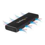 StarTech.com M.2 SSD Behuizing voor M.2 SATA SSDs - USB 3.0 (5Gbps) met UASP - Externe M.2 SSD Behuizing - Aluminum