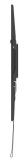 Manhattan Wandbeugel voor TV’s en monitoren (Vast), voor schermen 37"–65", VESA-compatibiliteit: van 200x200 tot 600x400 mm (controleer de afmetingen van de vier montagegaten aan de achterzijde), max 50 kg, zwart