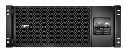 APC Smart-UPS On-Line SRT6KRMXLI-6W - 6kW/VA, 6x C13, 4x C19, hardwire 1 fase uitgang, rackmountable, Embedded NMC, 6 jaar garantie