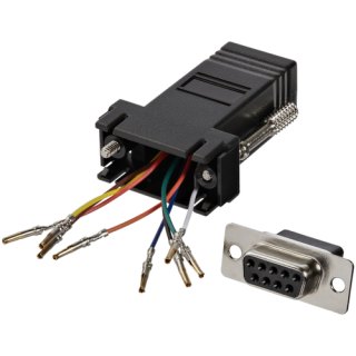 StarTech.com DB9 naar RJ45 modulaire adapter F/F