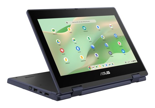 ASUS Chromebook CZ11 Flip CZ1104FM4A-NS0199 MediaTek Kompanio Kompanio 540 29,5 cm (11.6") Touchscreen HD 4 GB LPDDR4x-SDRAM 64 GB eMMC Wi-Fi 7 (802.11be) ChromeOS Grijs AZERTY Belgisch