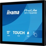 iiyama ProLite TF1734MC-B8X computer monitor 43,2 cm (17") 1280 x 1024 Pixels SXGA LCD Touchscreen Tafel Zwart