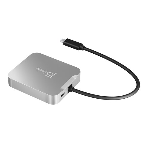 j5create JCD391-N 4K60 Elite USB-C® PD Multi-Port Adapter