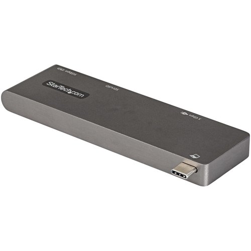 StarTech.com USB C Multiport Adapter voor MacBook Pro/Air - USB Type-C naar 4K HDMI, 100W Power Delivery Pass-through, SD/MicroSD Slot, 2-Port USB 3.0 Hub - Compacte USB-C Mini Dock