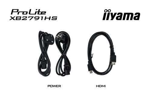 iiyama ProLite XB2791HS-B1 computer monitor 68,6 cm (27") 1920 x 1080 Pixels Full HD LED Zwart