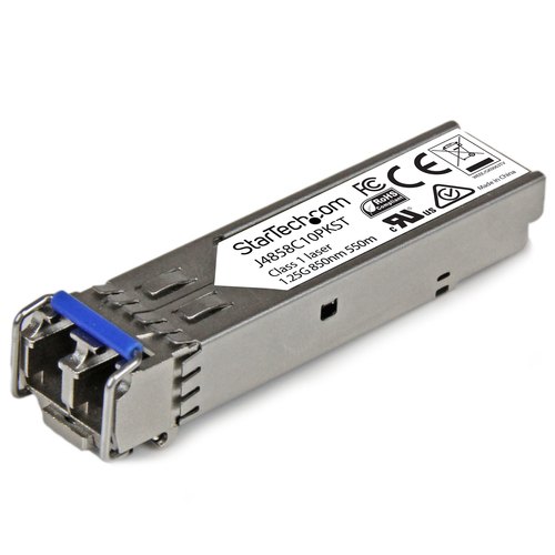 StarTech.com Gigabit Fiber SFP Transceiver Module - HPE J4858C Compatibel- MM LC met DDM - 550m - 10 stuks