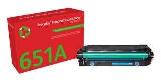 Everyday ™ Cyaan Remanufactured Toner van Xerox compatible met HP 651A 650A 307A (CE341A/CE271A/CE741A), Standaard capaciteit