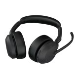 Jabra Evolve2 55 Headset Draadloos Hoofdband Kantoor/callcenter USB Type-C Bluetooth Oplaadhouder