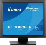 iiyama ProLite T1731SR-B2S computer monitor 43,2 cm (17") 1280 x 1024 Pixels SXGA LCD Touchscreen Tafel Zwart