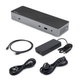 StarTech.com Thunderbolt 3 Dock met USB-C Host Compatibiliteit - Dual 4K 60Hz DisplayPort 1.4 en Dual HDMI 2.0 - Single 8K - TB3/USB-C Laptop Docking Station - 96W PD, 5xUSB - 10Gbps