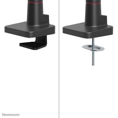 Neomounts DS70-256RD1 Gaming monitorarm 24-57" - gasveer - Topfix - 180°-stop