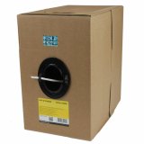 StarTech.com Bulkrol Cat 5e Ethernet kabel - CMR geclassificeerd -304,8 m - massief - wit