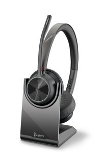 HP Poly Voyager 4320-M Microsoft Teams Certified Headset + BT700 dongle + oplaadstatief