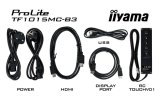 iiyama TF1015MC-B3 computer monitor 25,6 cm (10.1") 1280 x 800 Pixels HD LED Touchscreen Zwart
