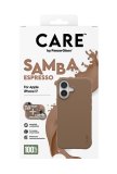 PanzerGlass CARE™ by ® Samba Case Espresso w. MagSafe iPhone 17 mobiele telefoon behuizingen Hoes Bruin