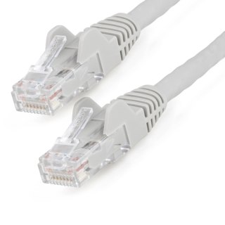 StarTech.com 7m CAT6 Ethernet Kabel, LSZH (Low Smoke Zero Halogen), 10 Gigabit 650MHz 100W PoE RJ45 10GbE UTP Snagless Netwerk Patch Kabel met trekontlasting, Grijs, CAT 6, ETL Gecertificeerd, 24AWG