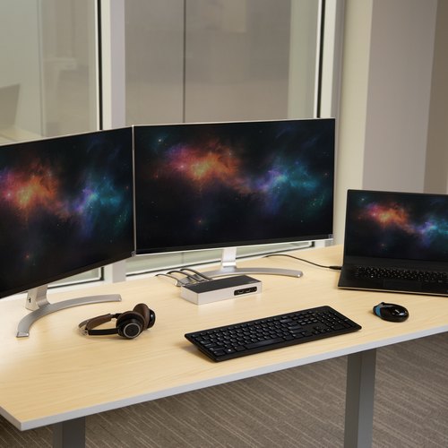 StarTech.com USB 3.0 Docking Station - Dual Monitor Laptop Docking Station met HDMI & DVI/VGA Video - 6-port USB 3.1 Gen 1 5Gbps Hub, GbE, Audio - Universeel USB Type-A Dock - Windows & Mac