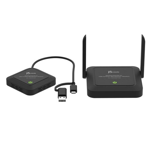 j5create JVW120-N Draadloze extender voor USB™-camera's / microfoons / luidsprekers