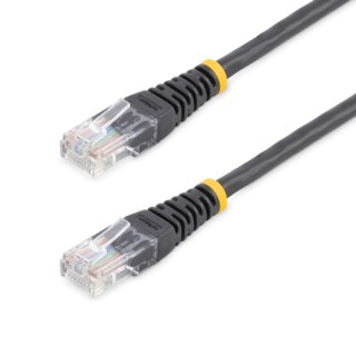 StarTech.com 15 m Cat5e Gegoten RJ45 UTP Netwerkkabel Zwart