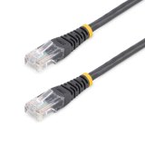 StarTech.com 15 m Cat5e Gegoten RJ45 UTP Netwerkkabel Zwart