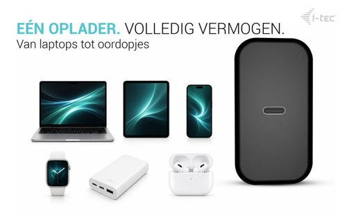 i-tec 100W USB-C GaN Charger
