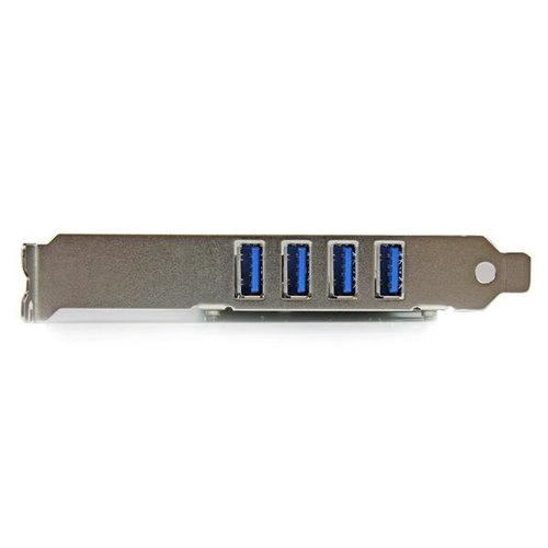 StarTech.com 4 Port PCI Express PCIe SuperSpeed USB 3.0 Controller Adapterkaart met UASP - 5Gbps - SATA Power - USB 3 PCIe Kaart