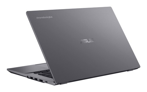 ASUS Chromebook Plus CX34 CB3402CVA-MW1326 Intel Core 3 100U 35,6 cm (14") Touchscreen Full HD 8 GB LPDDR5x-SDRAM 128 GB UFS Wi-Fi 6E (802.11ax) ChromeOS Grijs AZERTY Belgisch