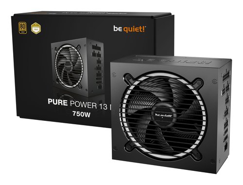 be quiet! Pure Power 13 M | 750W power supply unit 20+4 pin ATX ATX Zwart