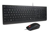 Lenovo 4X31R64403 toetsenbord Inclusief muis Thuis/Werk USB Belgisch, Frans Zwart