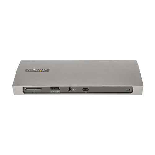 StarTech.com Thunderbolt 4 Dock, 96W Power Delivery, Single 8K/Dual Monitor 4K 60Hz, 3xTB4/USB4 ports, 4xUSB-A, SD, GbE, Thunderbolt 4 Docking Station voor Windows of TB3 MacBook, 0.8m Kabel
