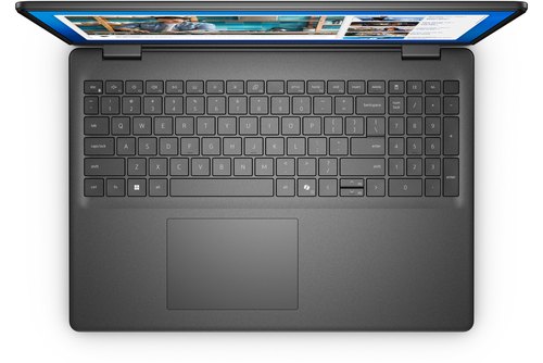 DELL DC16250 Intel Core 5 120U Laptop 40,6 cm (16") Full HD+ 16 GB DDR5-SDRAM 512 GB SSD Wi-Fi 6 (802.11ax) Windows 11 Pro Zwart Belgisch