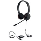 Jabra Evolve 20 Headset Bedraad Hoofdband Kantoor/callcenter USB Type-A Zwart